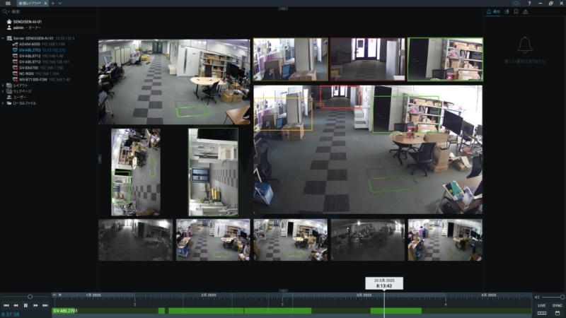 Flarevo インターフェイス